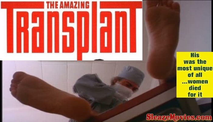 The Amazing Transplant (1970) watch rare cult movie